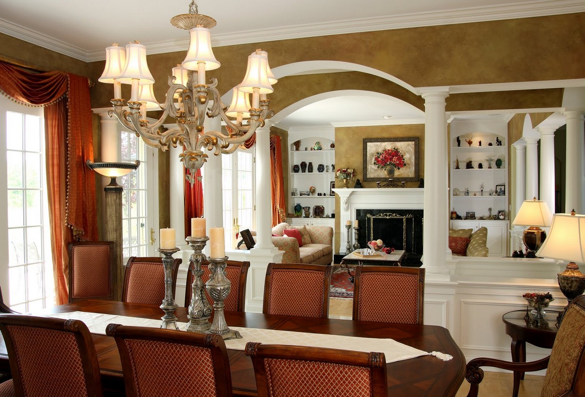butler pantry in dining room