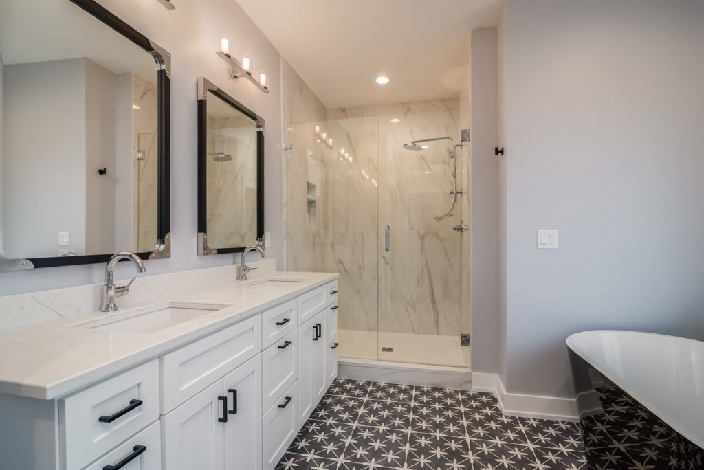 "Magnolia" – Lakeside Homes New Construction Master Bathroom