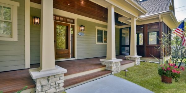 front-door-light-green-home-stone-work-pillars-exterior