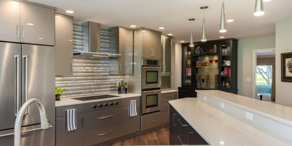 stainless-steel-appliances-silver-cabinets-modern-kitchen