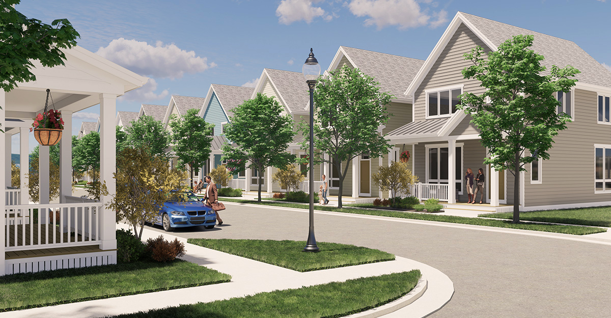 Foxtown, Mequon NewHomes Construction Semicustom Home Milwaukee Lakeside Development