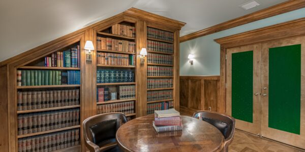 Cozy and Functional Home Attorney Office